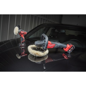 Masina de polisat cu acumulatori Milwaukee FUEL M18 FAP180-502X, disc 180 mm, livrata cu acumulatori, valiza si accesorii - Img 9
