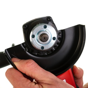 Masina de slefuit 220 V Milwaukee AGS 15-125C, motor PROTECTOR, disc 125 mm, 1500 W - pentru discuri lamelare, alimentare Retea 220-240 V - Img 11
