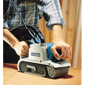 Masina de slefuit cu banda Makita 1.200W, 100x610mm - Img 3