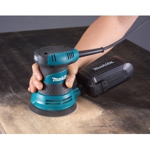 Masina de slefuit orbitala Makita 300W, 123mm - Img 3
