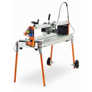 Masina de taiat gresie, faianta, placi 130cm, 1.4kW, CLASS PLUS 1300S cu laser si roti - Battipav-661351 - Img 2