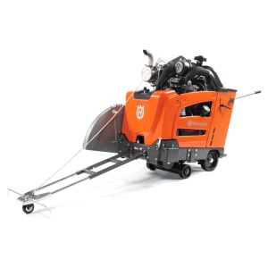 Masina de taiat pardoseli Husqvarna FLOOR SAW FS 5000 D 48 hp, disc 900 mm, adancime taiere 374 mm, 35,5 kW, 771 kg - Img 2
