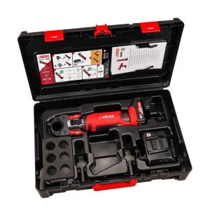 MASINA SI KIT GATA DE UTILIZAT VIPER® L2X + CLEȘTE-MAMĂ + 2 BATERII + INSERȚII RF-P 16-20-25 - Img 6