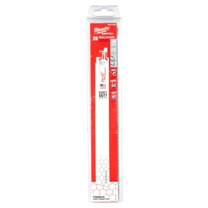 Metal: Pânze Heavy Duty TORCH™ pentru lucrări de demolare Milwaukee TORCH 300 x 18 Tpi - 25 bucati - Img 3