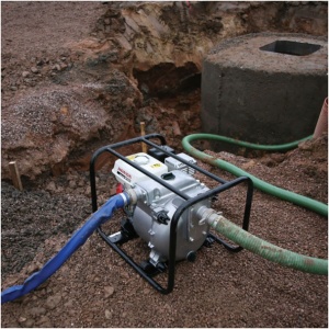 Motopompa 3" autoamorsanta cu cadru de transport, pentru ape murdare Honda WT30XK4, motor benzina Honda Stage V, debit 1200 l/min, Hmax 25mca - Img 6