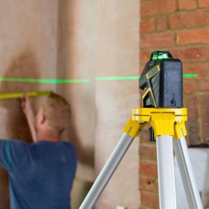 Nivela laser 360° Stanley Fatmax FMHT77617-1, o linie orizontala la 360° si doua linii verticale, functie fir cu plumb - Img 5