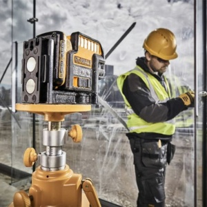 Nivela laser cu 2 puncte in cruce DeWalt DCE0822D1R, rosu, 30 m, Li-Ion, 10.8V, 2 Ah - Img 4