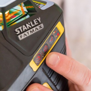 Nivela laser rotativa 360 + laser cu 2 puncte Stanley Fatmax FMHT1-77416, dioda rosie - Img 7