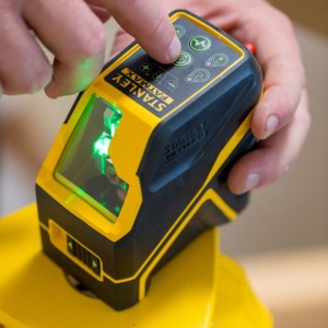 Nivela laser Stanley Fatmax FMHT77595-1, linie laser verde, in cruce - Img 7