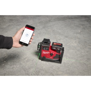 Nivela laser verde cu aliniere automata Milwaukee 360°, in 3 planuri, model M12 A3PLO-401C - Img 8