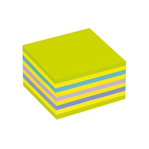 Notes adeziv 76 x 76 mm 450 file cub neon Post-it 3M - Img 3