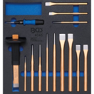 Organizator pentru carucior BGS, 15 piese: dornuri, dalti, punctatoare, 2/3 sertar - Img 1