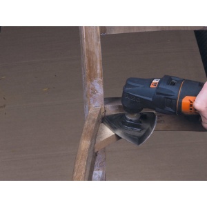 Pad de slefuire triunghiular Wolfcraft 3996000, cu scai pentru hartie cu dimensiunea de 95 mm - Img 4