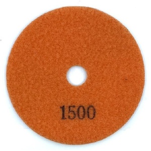 Paduri / dischete diamantate pt. slefuire uscata #1500 Ø125mm - DXDY.DRYPAD.125.1500