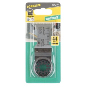 Panza de fierastrau Wolfcraft 4242000, "Expert", dimensiune 44 x 47 mm, material BiM, lama dreapta - Img 4