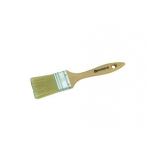 Pensulă plată universală gama PRO, manșon nichelat - T30x12 MM
