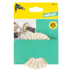 Perie sisal Wolfcraft 2098000, gaurire 10 mm, 85x20 mm - Img 5