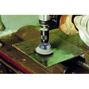 Perie Wolfcraft 2746000, tip oala, D 75 mm, otel inoxidabil, tija hexagonala 1/4" - Img 2