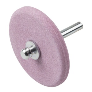 Piatra de ascutit cutite si foarfece Wolfcraft 2140000, prelucrare mixta, ax prindere 6 mm, diametru 60 mm - Img 1