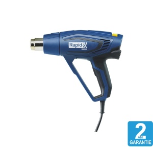 Pistol cu aer cald Rapid R2000, putere 2000 W, debit 450 l min, reglare debit aer in 3 trepte, temperatura 60 C 600 C, protectie la supra incalzire, 2 ani garantie, 5001342 - Img 2