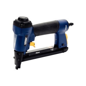 Pistol de batut capse pneumatic Rapid PS141, capse 12 6-16mm, viteza tragere reglabila, 300 capse 12 10mm incluse, cheie hexagonala, 3 reductii furtun aer comprimat, 2 ani garantie 5000095