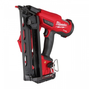 Pistol înclinat pentru cuie 16 GA M18 FUEL™ M18 FN16GA-202X, echipat, 2 baterii, incarcator, valiza - Img 3