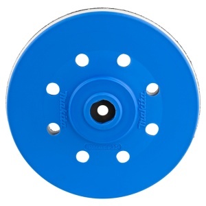 Placa de slefuire rotunda cu scai Makita, 150 mm, 9 gauri, compozitie dura, BO6030