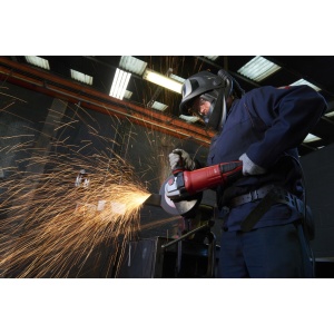 Polizor unghiular 230 mm 2400 W cu sistem frânare rapidă, ambreiaj de siguranță și mâner anti-vibrații Milwaukee AGVKB 24-230 EKX DMS, alimentare Retea 220-240 V - Img 8