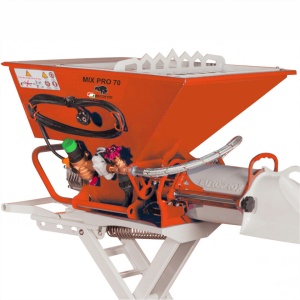 Pompa glet/tencuiala MIX PRO 70 Capacitate 40L, Motor 230V, 0,75kW, Debit 250l/h - Img 5