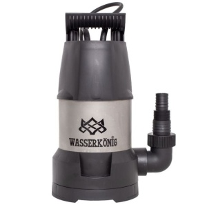 Pompa submersibila din plastic Wasserkonig SPEC9208, particule max. 5 mm, putere 750 W, debit 12500 l/h, H refulare 8.5 m, carcasa motor inox, senzori electronici de nivel - Img 3