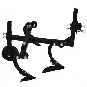 ProGARDEN PRO-PRS20-45 prasitoare cu roata limitatoare adancime pentru motocultor, 20cm distanta intre randuri, tija 45cm