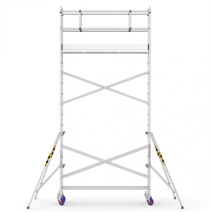 ProTUBE S6 Schela mobila profesionala din aluminiu H lucru 6,2m - Img 2