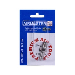 Racord filet exterior 1/4" Airmaster AIR-21_1/4_10, bradut pentru furtun 10 mm - Img 4