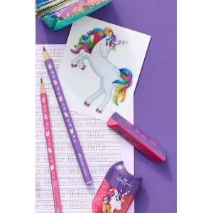 Radieră creion dust free unicorni Faber-Castell - Img 3