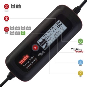 Redresor baterii Telwin T-CHARGE12EVO, tensiune incarcare 6/12 V, capacitate baterii Pb/GEL/AGM/Pb Ca/Li 2-70 Ah - Img 2