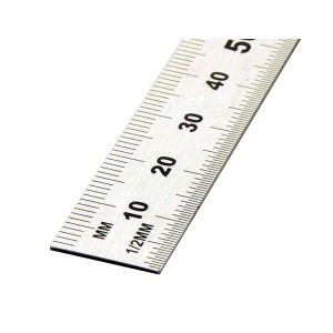 Rigla din oțel 60 cm - Img 2