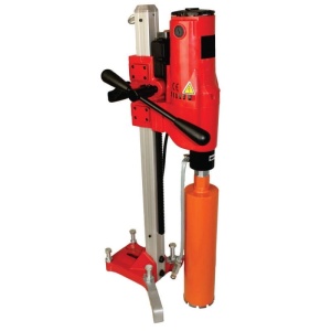 RS Masina de carotat BISONTE EC1500 230V 1500 W Ø maxim pentru carotare beton 80 mm, suport inclus