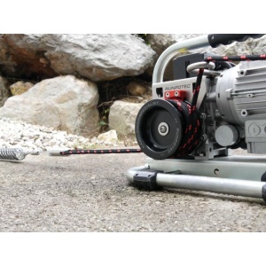 RUNPOTEC, CW 800 E - Vinci cu cabestan, carucior de transport inclus - Img 7