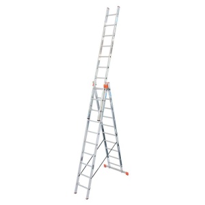 Scara multifunctionala din aluminiu Monto "Tribilo", 3x10 trepte - Img 1