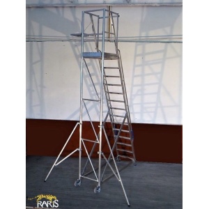 Scara platforma aluminiu RARIS 70 grade securizata tip SPPS - Img 3