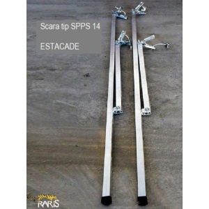 Scara platforma aluminiu RARIS 70 grade securizata tip SPPS - Img 7