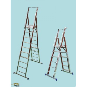 Scara platforma RARIS, electroizolanta, fibra sticla, inaltimea reglabila, tip SMIRE - Img 1