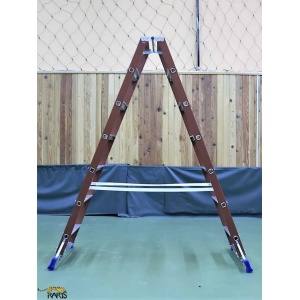 Scara RARIS, rigidizata, electroizolanta, fibra sticla, dubla, trepte late, tip 2NLE - Img 2
