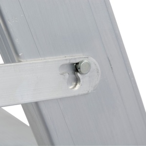 Scara Stabilo dubla 2x3, trepte cu roti - Img 7