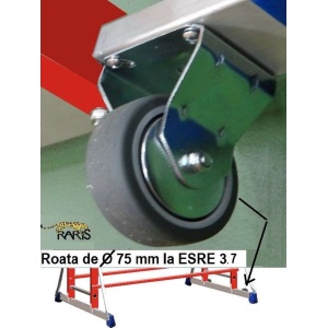 Schela RARIS electroizolanta, fibra sticla, Inaltimea maxima lucru 3,8 metri, cod ESRE 3.8 si ESRE 3.7 - Img 6