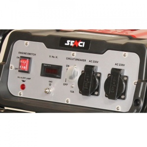 SENCI, Generator curent SC-4000 TOP, Putere max. 3.8 kw, 230V, AVR, motor benzina - Img 7