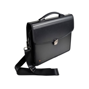 Servietă cu 7 compartimente și pentru laptop 15" Exactive Exatravel Exacompta 55734E, negru - Img 2
