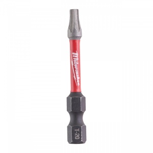Set 10 buc cap surubelnita Torx (TX) TX 20 x 50 mm Milwaukee SHOCKWAVE - Img 1