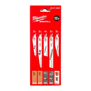 Set 12 pânze Milwaukee SAWZALL™ 150-230 mm - Img 2