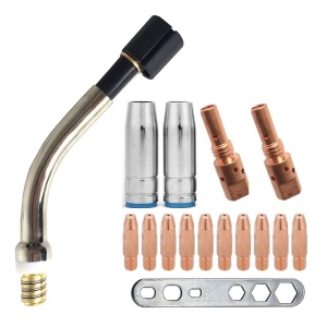 Set 16 consumabile pentru pistolet MIG MAG 25AK - Img 2
